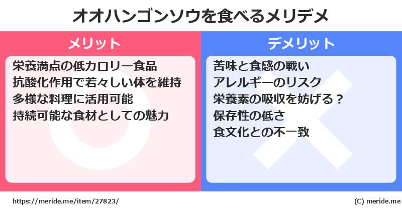 オオハンゴンソウを食べるメリットとデメリットは？ [野菜]  メリデメ