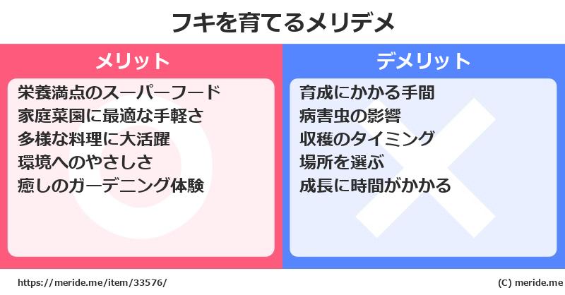 フキを育てるメリットとデメリットは？ [栽培]  メリデメ