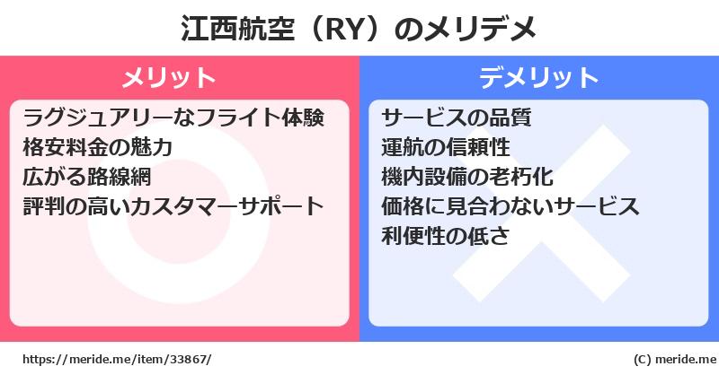 江西航空（RY）のメリットとデメリットは？ [空港]  メリデメ