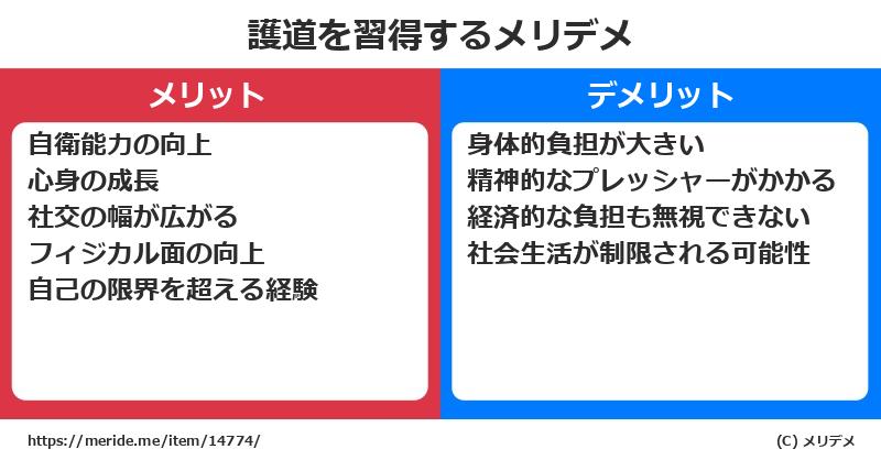 護道を習得するメリットとデメリットは？ [格闘技]  メリデメ