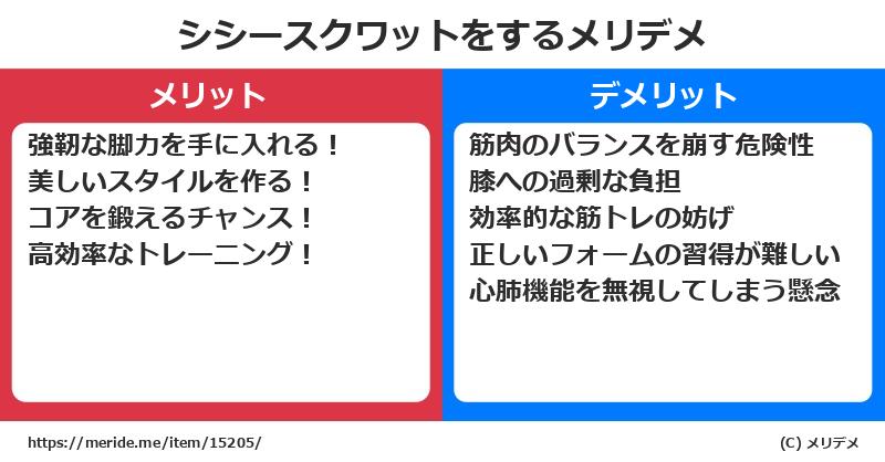 シシースクワットをするメリットとデメリットは？ [筋トレ]  メリデメ