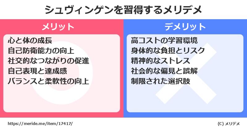 シュヴィンゲンを習得するメリットとデメリットは？ [格闘技]  メリデメ