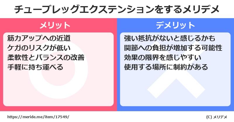 チューブレッグエクステンションをするメリットとデメリットは？ [筋トレ]  メリデメ