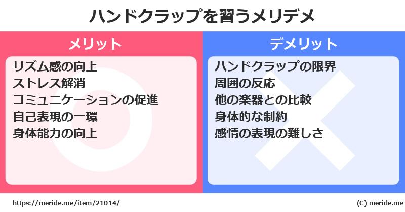 ハンドクラップを習うメリットとデメリットは？ [楽器]  メリデメ