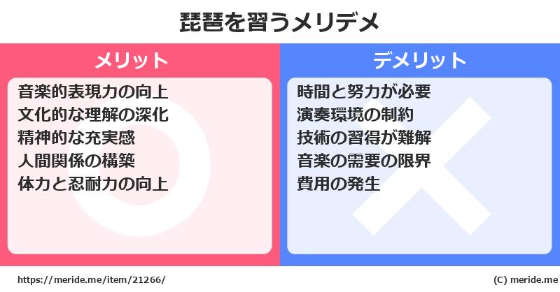 琵琶を習うメリットとデメリットは？ [楽器]  メリデメ