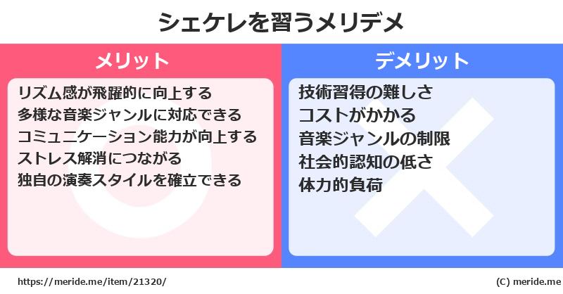 シェケレを習うメリットとデメリットは？ [楽器]  メリデメ