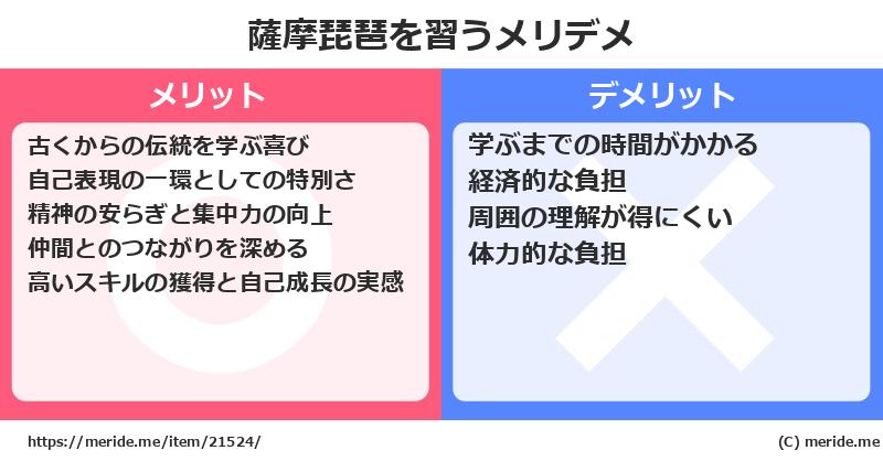 薩摩琵琶を習うメリットとデメリットは？ [楽器]  メリデメ