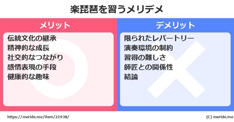 楽琵琶を習うメリットとデメリットは？ [楽器]  メリデメ