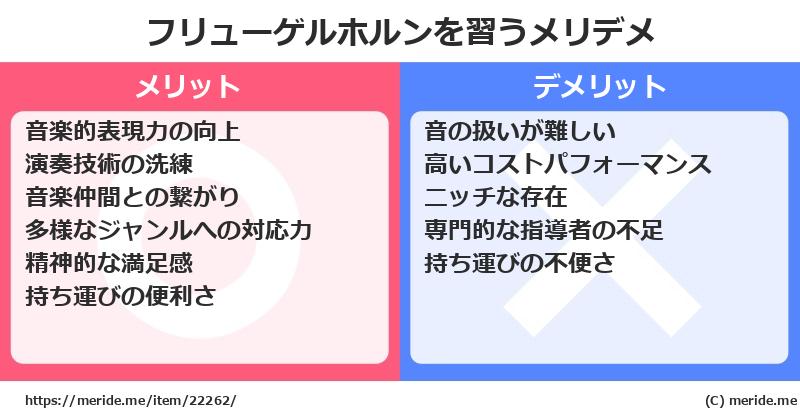 フリューゲルホルンを習うメリットとデメリットは？ [楽器]  メリデメ