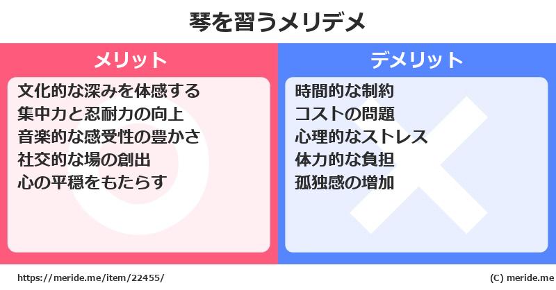 琴を習うメリットとデメリットは？ [楽器]  メリデメ