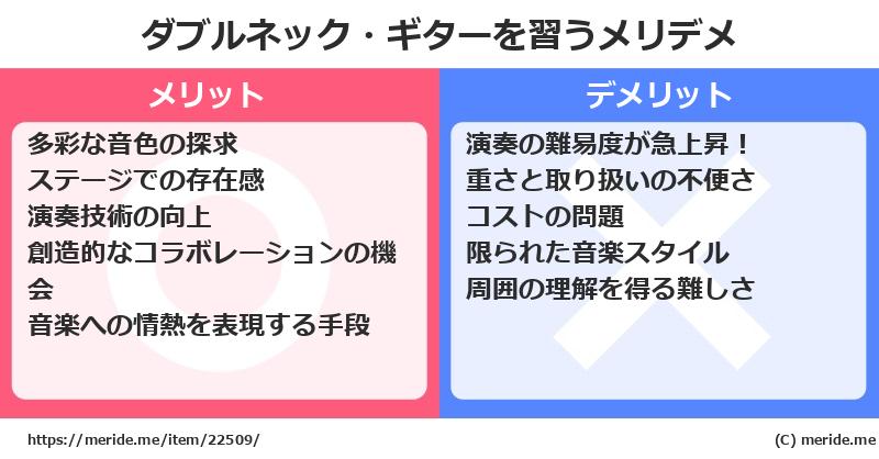 ダブルネック・ギターを習うメリットとデメリットは？ [楽器]  メリデメ