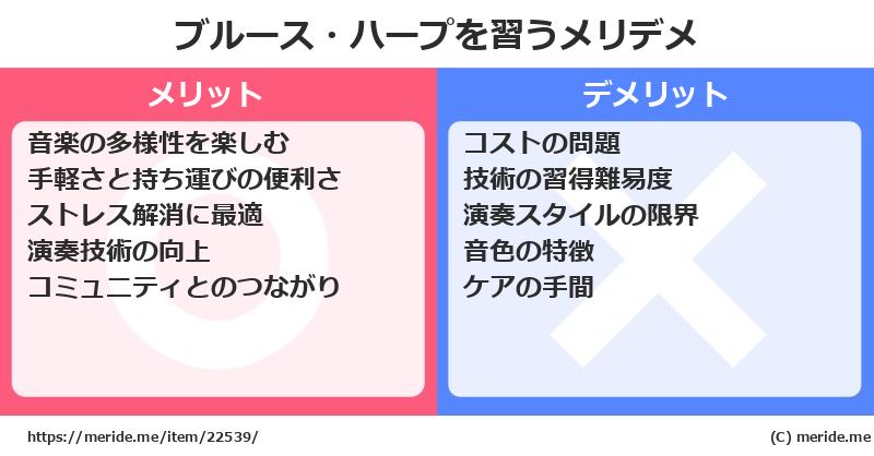 ブルース・ハープを習うメリットとデメリットは？ [楽器]  メリデメ