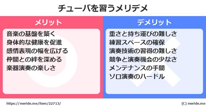 チューバを習うメリットとデメリットは？ [楽器]  メリデメ