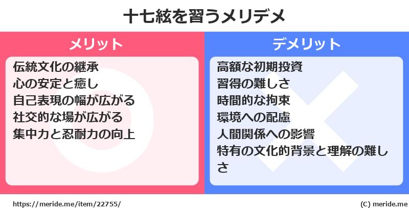 十七絃を習うメリットとデメリットは？ [楽器]  メリデメ