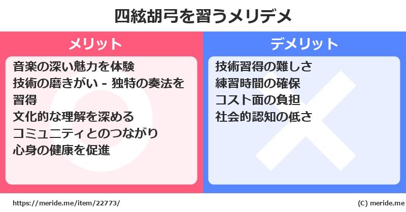 四絃胡弓を習うメリットとデメリットは？ [楽器]  メリデメ