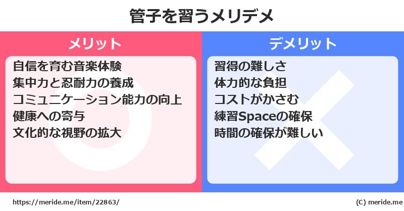管子を習うメリットとデメリットは？ [楽器]  メリデメ