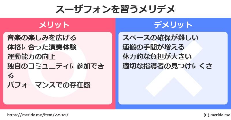 スーザフォンを習うメリットとデメリットは？ [楽器]  メリデメ