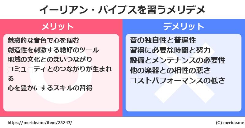 イーリアン・パイプスを習うメリットとデメリットは？ [楽器]  メリデメ