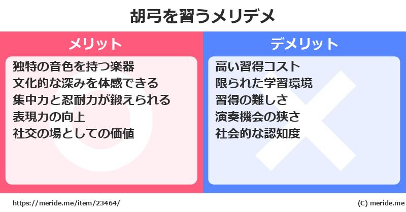 胡弓を習うメリットとデメリットは？ [楽器]  メリデメ