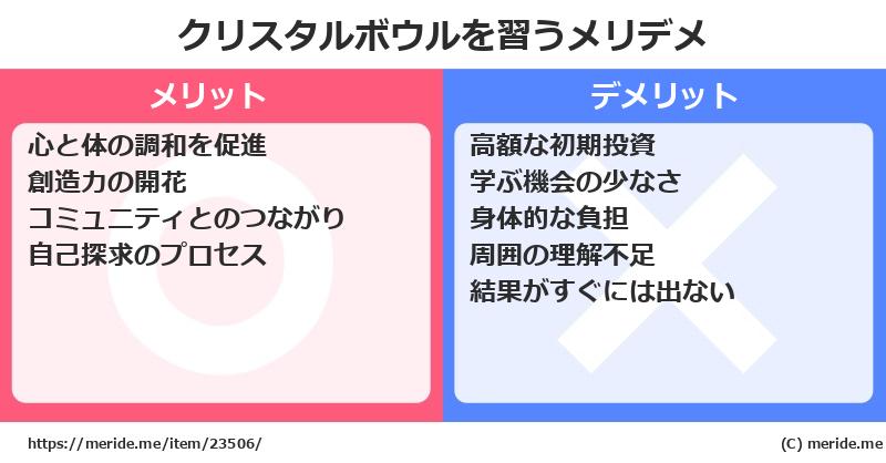 クリスタルボウルを習うメリットとデメリットは？ [楽器]  メリデメ