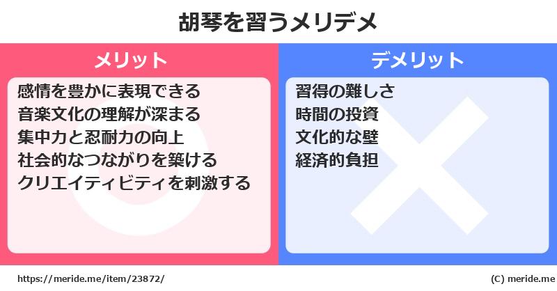 胡琴を習うメリットとデメリットは？ [楽器]  メリデメ