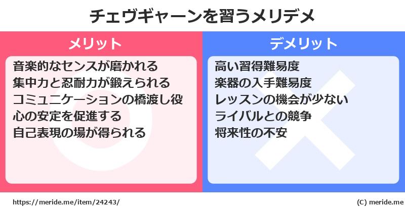 チェヴギャーンを習うメリットとデメリットは？ [楽器]  メリデメ