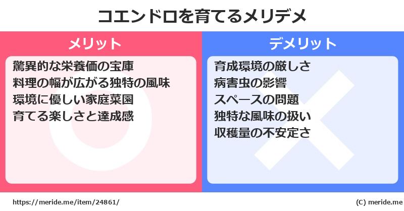 コエンドロを育てるメリットとデメリットは？ [栽培]  メリデメ