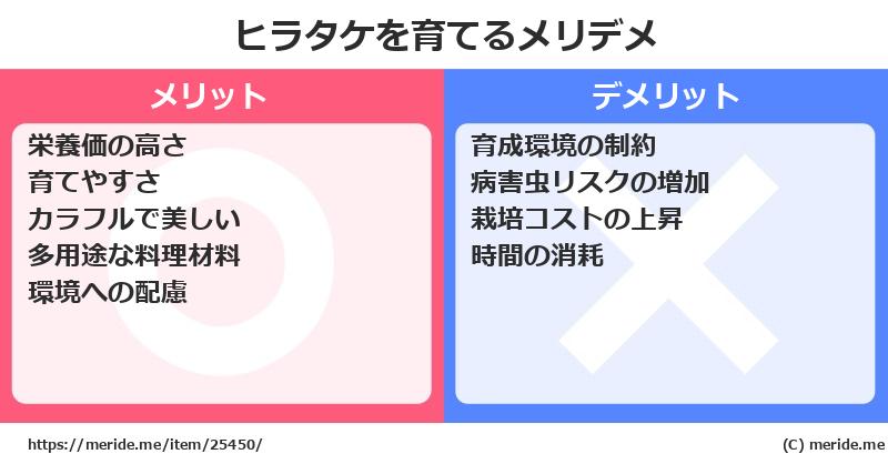 ヒラタケを育てるメリットとデメリットは？ [栽培]  メリデメ