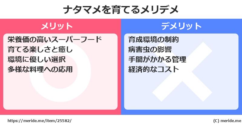 ナタマメを育てるメリットとデメリットは？ [栽培]  メリデメ