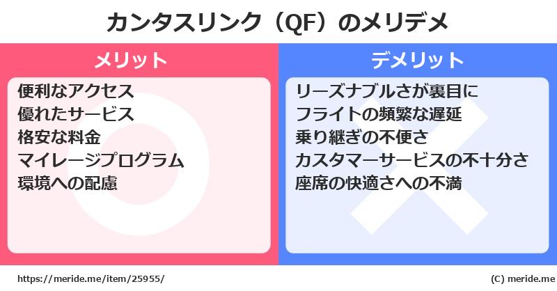 カンタスリンク（QF）のメリットとデメリットは？ [空港]  メリデメ