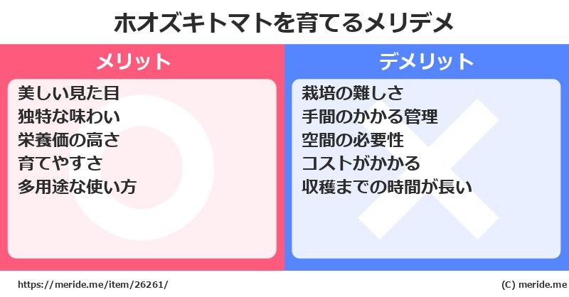 ホオズキトマトを育てるメリットとデメリットは？ [栽培]  メリデメ