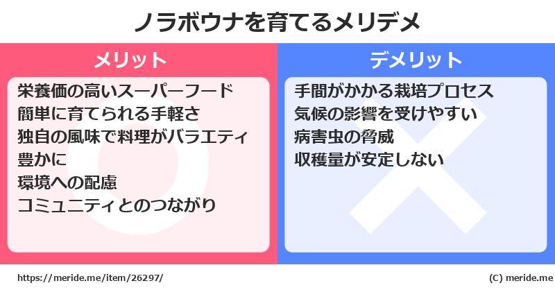 ノラボウナを育てるメリットとデメリットは？ [栽培]  メリデメ