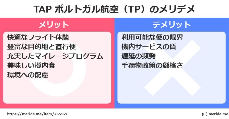 TAP ポルトガル航空（TP）のメリットとデメリットは？ [空港]  メリデメ