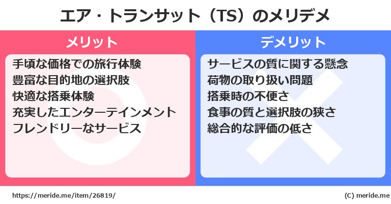 エア・トランサット（TS）のメリットとデメリットは？ [空港]  メリデメ
