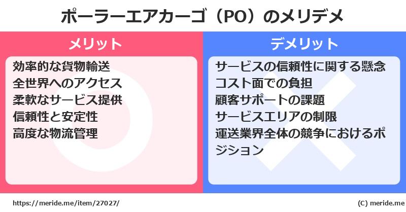 ポーラーエアカーゴ（PO）のメリットとデメリットは？ [空港]  メリデメ