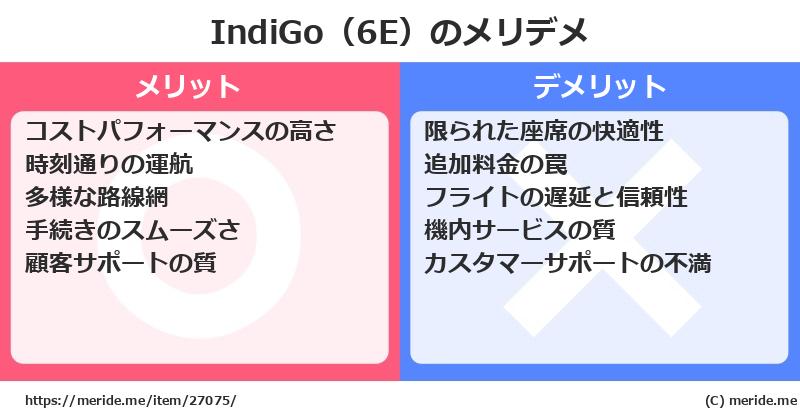 IndiGo（6E）のメリットとデメリットは？ [空港]  メリデメ