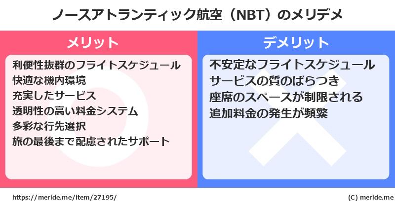 ノースアトランティック航空（NBT）のメリットとデメリットは？ [空港]  メリデメ