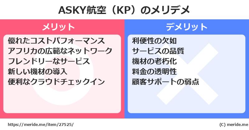 ASKY航空（KP）のメリットとデメリットは？ [空港]  メリデメ