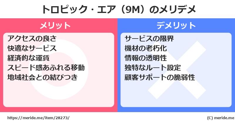 トロピック・エア（9M）のメリットとデメリットは？ [空港]  メリデメ