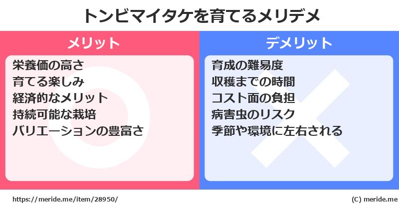トンビマイタケを育てるメリットとデメリットは？ [栽培]  メリデメ