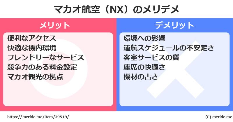マカオ航空（NX）のメリットとデメリットは？ [空港]  メリデメ