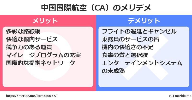 中国国際航空（CA）のメリットとデメリットは？ [空港]  メリデメ