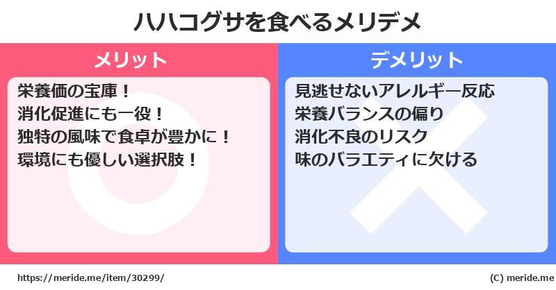 ハハコグサを食べるメリットとデメリットは？ [野菜]  メリデメ