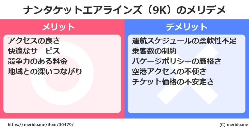 ナンタケットエアラインズ（9K）のメリットとデメリットは？ [空港]  メリデメ