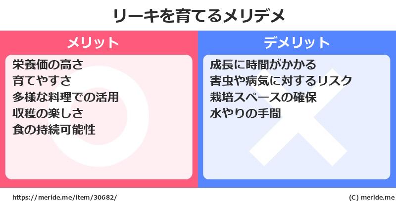 リーキを育てるメリットとデメリットは？ [栽培]  メリデメ