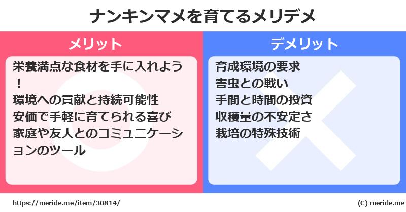 ナンキンマメを育てるメリットとデメリットは？ [栽培]  メリデメ