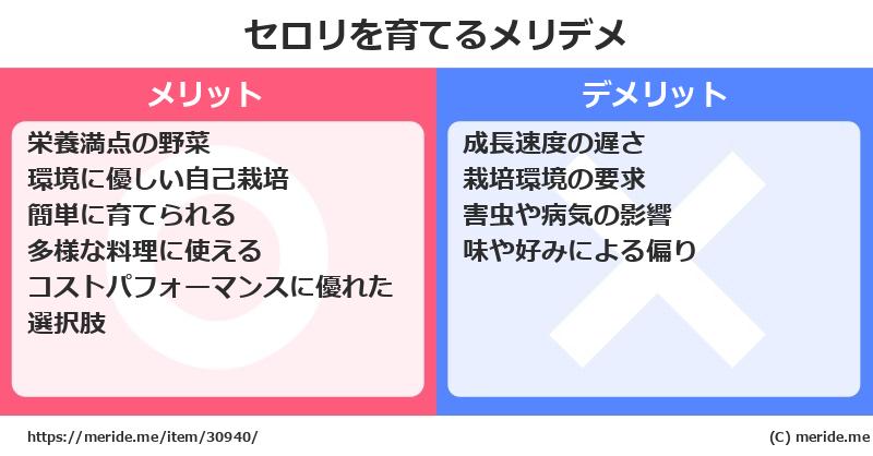セロリを育てるメリットとデメリットは？ [栽培]  メリデメ
