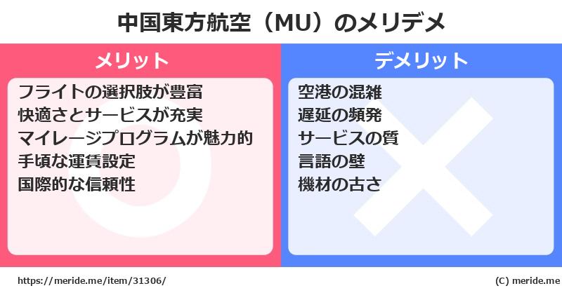 中国東方航空（MU）のメリットとデメリットは？ [空港]  メリデメ
