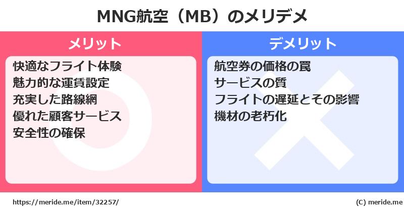 MNG航空（MB）のメリットとデメリットは？ [空港]  メリデメ