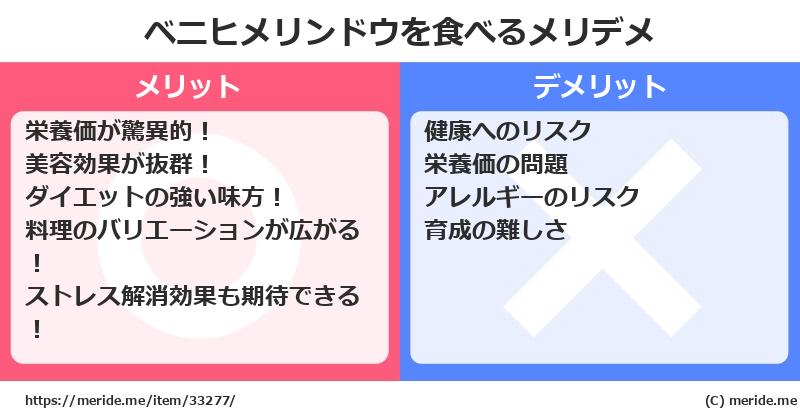 ベニヒメリンドウを食べるメリットとデメリットは？ [野菜]  メリデメ